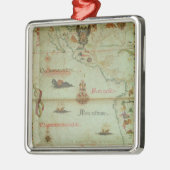 メキシコおよびペルーの征服 メタルオーナメント (左)