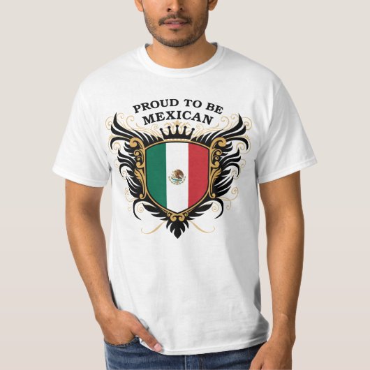 メキシコがあること誇りを持った Tシャツ (正面)