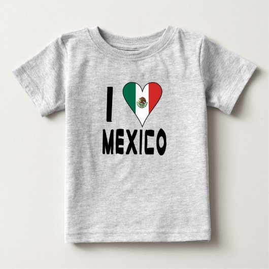 メキシコが大好き ベビーTシャツ (正面)