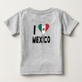 メキシコが大好き ベビーTシャツ (裏面)