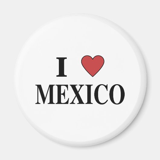 メキシコが大好き マグネット (正面)