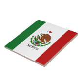 メキシコが大好き - メキシコの国旗 タイル (側面)
