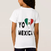 メキシコが大好き  Tシャツ (裏面)