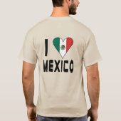 メキシコが大好き Tシャツ (裏面)