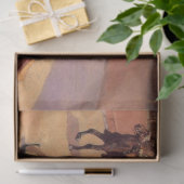 メキシコでのブルファイト(Frederic Remington) 薄葉紙 (ギフト)