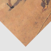 メキシコでのブルファイト(Frederic Remington) 薄葉紙 (詳細)