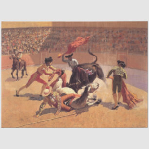 メキシコでのブルファイト(Frederic Remington) 薄葉紙