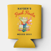 メキシコでの最後のフィエスタ女子会 バチェロレッテ 缶クーラー (裏面)