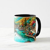 メキシコでフィエスタを見つける マグカップ (正面右)