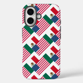 メキシコとアメリカのフラッグスフォンのケースデザイン iPhone 16ケース