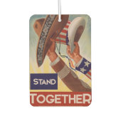 メキシコとアメリカの方が相性がいい カーエアーフレッシュナー (正面)