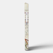 メキシコとカリフォルニアの地図 Case-Mate iPhoneケース (裏面 / 左)