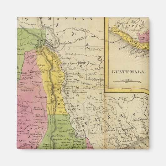 メキシコとグアテマラ2 マグネット (正面)