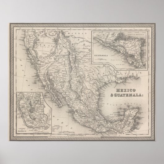 メキシコとグアテマラ ポスター (正面)