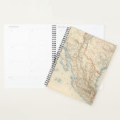 メキシコとテキサス州の地図 プランナー手帳 (ディスプレー)