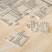 メキシコとテキサス州地図 ジグソーパズル (側面)