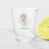 メキシコとメキシコのイーグルの紋章、国旗/パーティー ショットグラス (裏面)