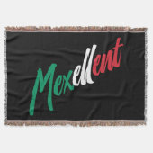 メキシコとメキシコのプライド スローブランケット (正面)