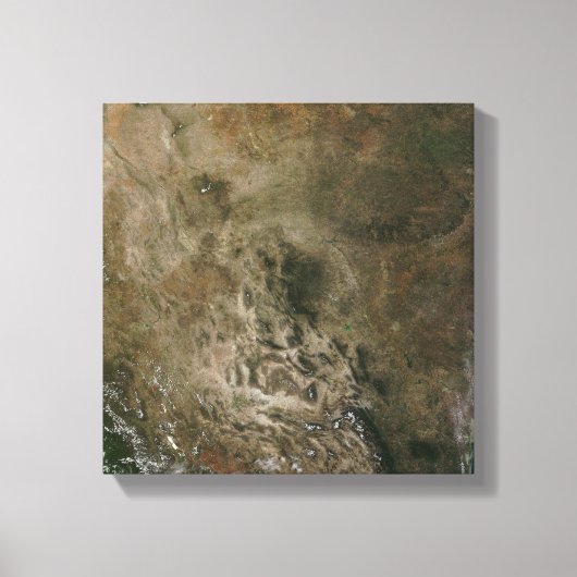 メキシコと南西統一された州 キャンバスプリント (正面)