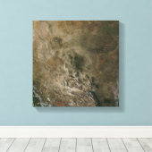 メキシコと南西統一された州 キャンバスプリント (インサイチュ (ウッドフロア))