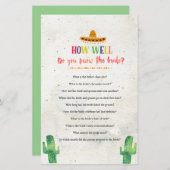 メキシコどのように知っている花嫁のゲームカード (正面/裏面)