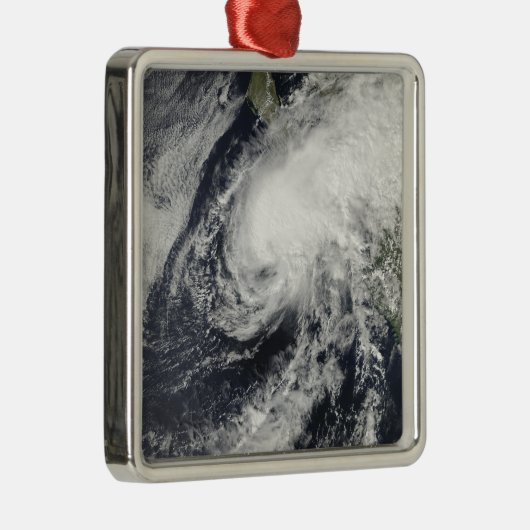 メキシコに接近する熱帯性嵐リック メタルオーナメント (右)