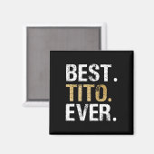 メキシコのおじいちゃんへのスペインのTito Ever Gift マグネット (正面/裏面)