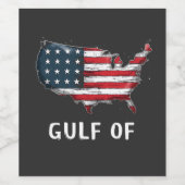 メキシコのおもしろいトランプ東メキシコ ワインラベル (シングルラベル)