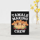 メキシコのおもしろいパジャマ カード (黄色い花)