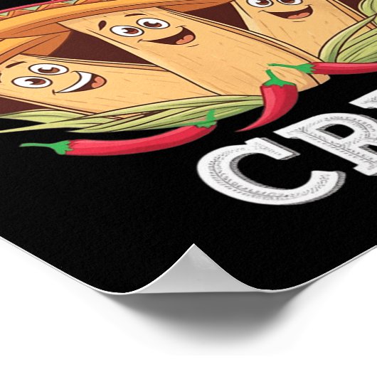 メキシコのおもしろいパジャマ ポスター (角)