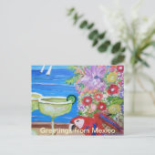 メキシコのはがきからの挨拶 ポストカード (スタンド正面)