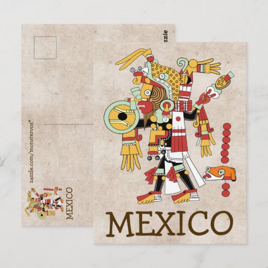 メキシコのはがき ポストカード (正面/裏面)