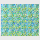 メキシコのアクアミントシチリア地中海のタイル ラッピングペーパー (フラット)