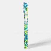 メキシコのアクアミントシチリア地中海のタイル Case-Mate iPhoneケース (裏面 / 左)