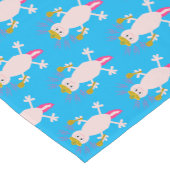 メキシコのアクソロトルの死んだパターン（の模様が）ある日 ショートテーブルランナー (コーナー)