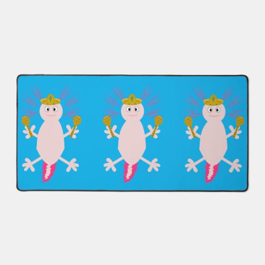 メキシコのアクソロトルの死んだ日 デスクマット (正面)