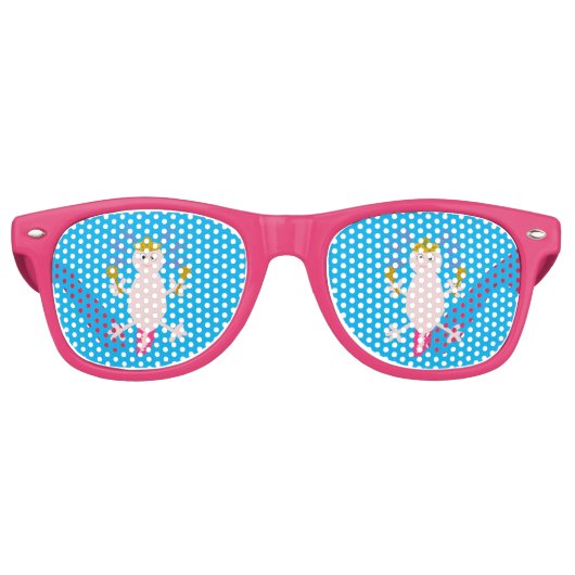 メキシコのアクソロトルの死んだ日 レトロサングラス (正面)