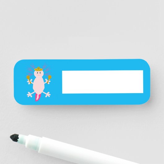 メキシコのアクソロトルの死んだ日 名札 (インサイチュ)