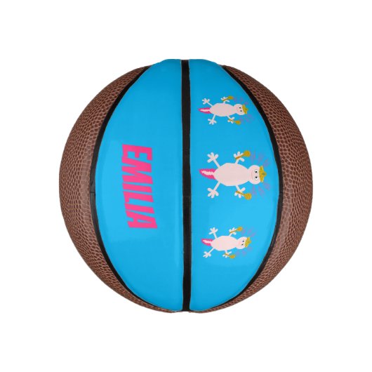 メキシコのアクソロトル死んだカスタム日 ミニバスケットボール (縦)