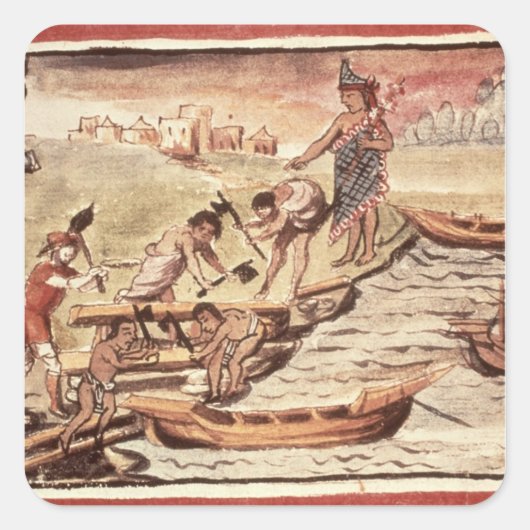 メキシコのインディアン造船業者 スクエアシール (正面)