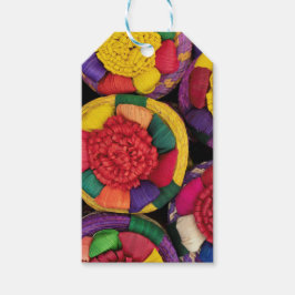 メキシコのウィッカーボックス ギフトタグ