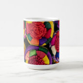 メキシコのウィッカーボックス コーヒーマグカップ (中央)