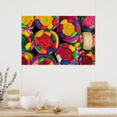 メキシコのウィッカーボックス ポスター (キッチン)