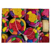 メキシコのウィッカーボックス ラージペーパーバッグ (裏面)