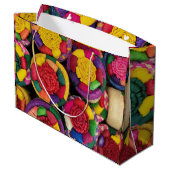 メキシコのウィッカーボックス ラージペーパーバッグ (裏面アングル)