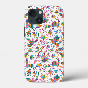 メキシコのオトミスタイルブライトパターン iPhone 13 MINIケース