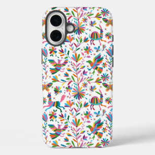 メキシコのオトミスタイルブライトパターン iPhone 16 PLUSケース