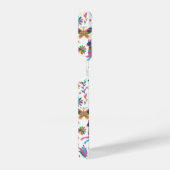 メキシコのオトミスタイルブライトパターン iPhoneケース (右側面)