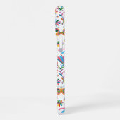 メキシコのオトミスタイルブライトパターン iPhoneケース (左側面)