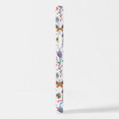 メキシコのオトミスタイルブライトパターン iPhoneケース (左側面)